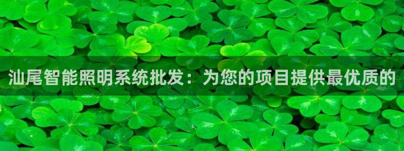 千亿国际是做什么的:汕尾智能照明系统批发:为您的项目提供最优质的