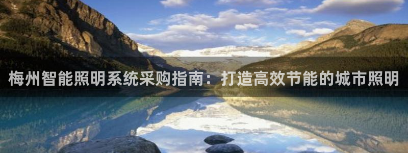千亿国际平台怎么样：梅州智能照明系统采购指南：打造高效节能的城市照明