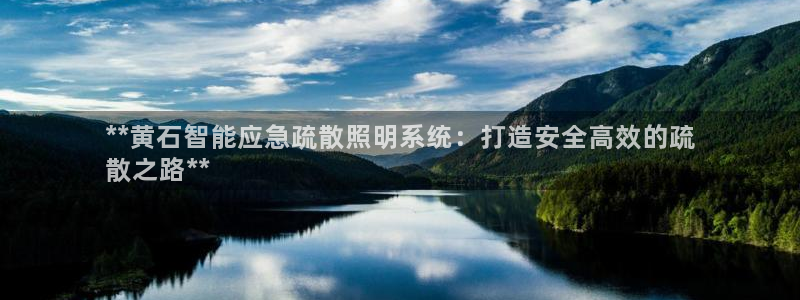 千亿国际手机版yb34点cn:**黄石智能应急疏散照明系统:打造安全高效的疏
散之路**