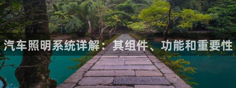 千亿国际账号登录:汽车照明系统详解:其组件、功能和重要性